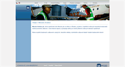 Desktop Screenshot of menziescargo.cz